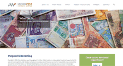 Desktop Screenshot of microvestfund.com
